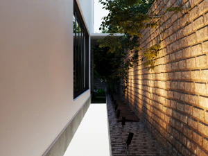 Blender 3D Revit Modern Villa Design 3D Model