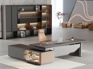 Blender 3D Modern Boss Office 3D-Modell