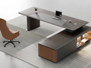 Blender 3D Modern Boss Office 3D Model
