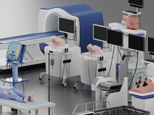 Modern medical equipment Blender 3D 3D Model