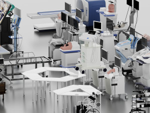 Modern medical equipment Blender 3D Modelo 3D