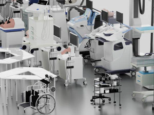 Modern medical equipment Blender 3D 3D Model