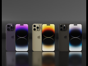 Iphone14-15PRO Blender 3D 3D मॉडल