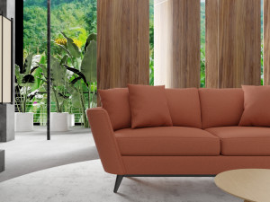 Modern Profile Interior Living Room Modelo 3D