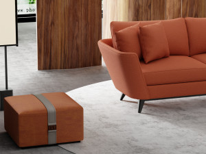 Modern Profile Interior Living Room Modelo 3D