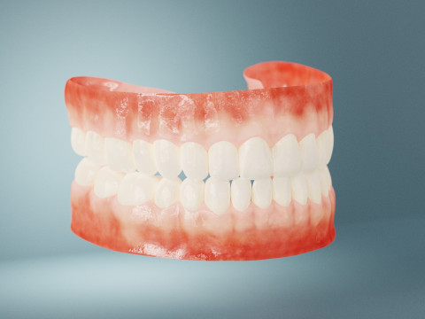 Realistic mouth teeth 3D blender Modelo 3D