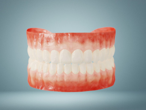 Realistic mouth teeth 3D blender 3Dモデル