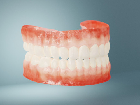 Realistic mouth teeth 3D blender 3Dモデル