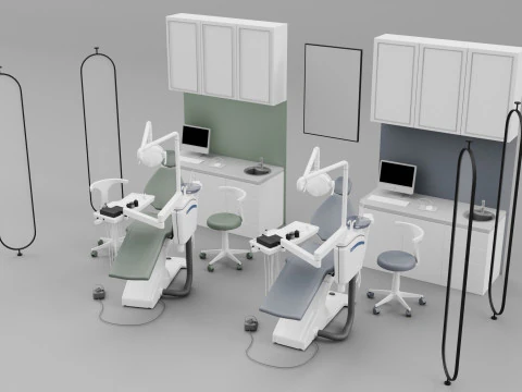 Oral medical equipment blender 3D 3D Model