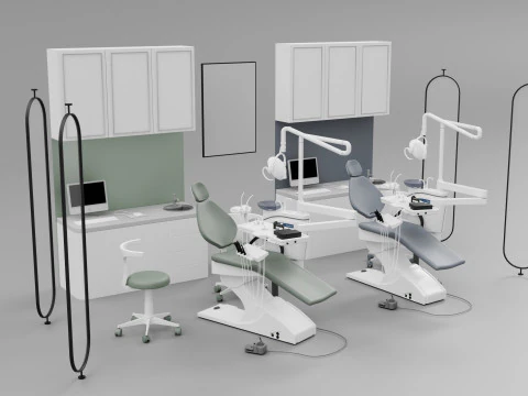 Oral medical equipment blender 3D 3D Model