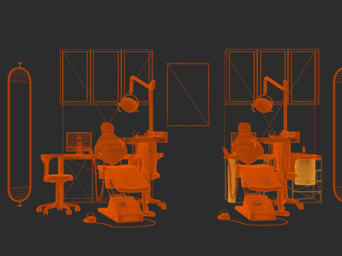 Oral medical equipment blender 3D 3D 模型