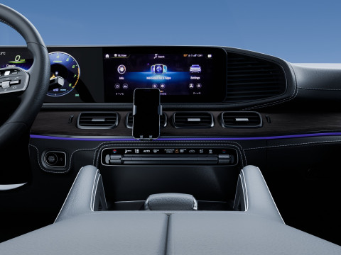 Car interior mobile phone car blender Model 3D