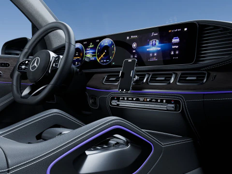 Car interior mobile phone car blender 3D Model