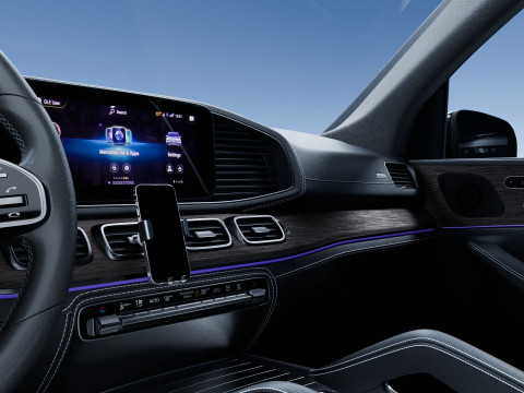 Car interior mobile phone car blender Model 3D