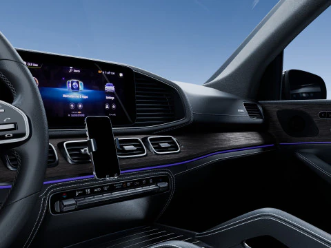 Car interior mobile phone car blender 3D Model