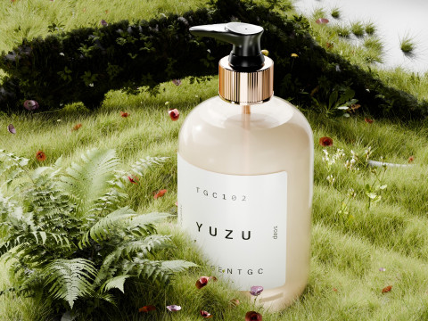 Flowers Facial Cleanser Blender 3D Modello 3D