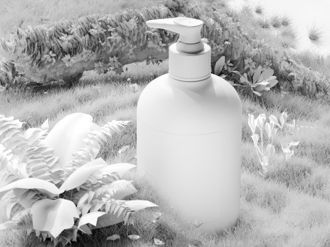 Flowers Facial Cleanser Blender 3D Modello 3D