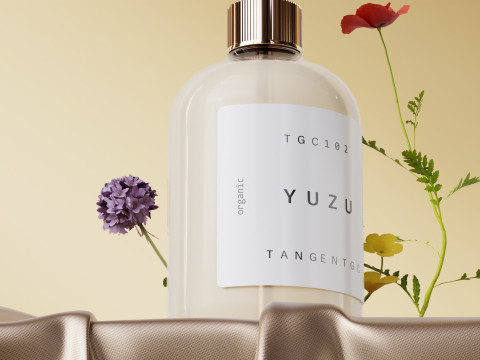 Skincare - Fabric And Flowers Bleder 3D 3D 模型
