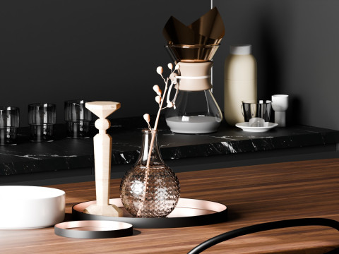 Modern Bar Blender 3D Model 3D