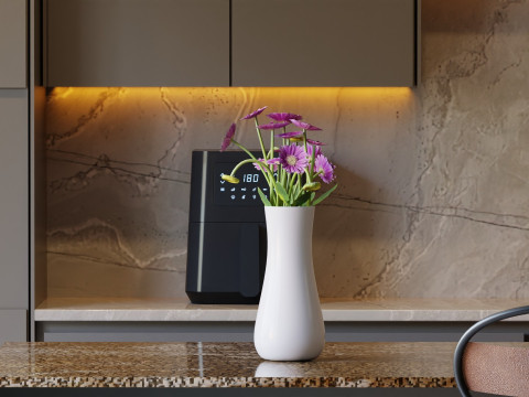 Simple Modern Bar Blender 3D 3D Модель