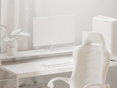 Gaming Room Blender 3D 3D Model