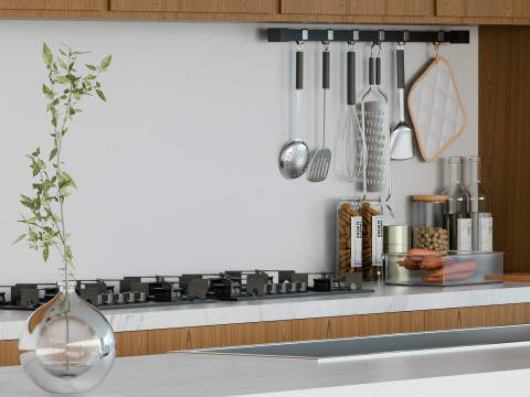 Сучасний мінімалістичний барний блендер для вітальні 3D 3D Модель