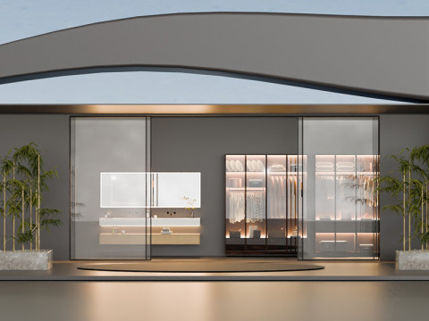 Modern Holiday Villa Blender 3D Model