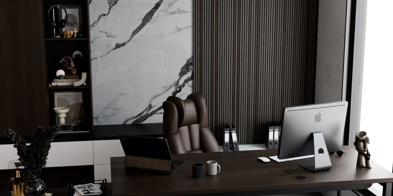 Modern Boss Office Blender Modelo 3D .c4d .max .obj .3ds .fbx .stl .blend