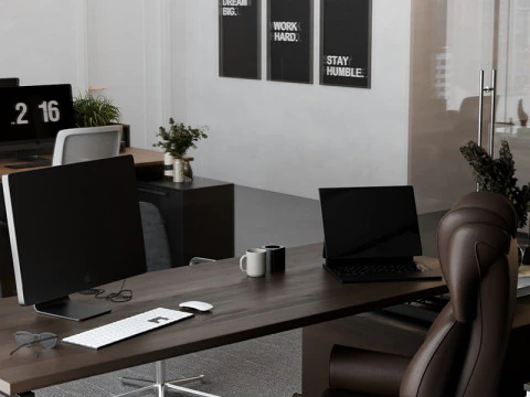 Frullatore moderno per ufficio Boss Modello 3D