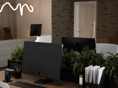 Frullatore moderno per ufficio Boss Modello 3D