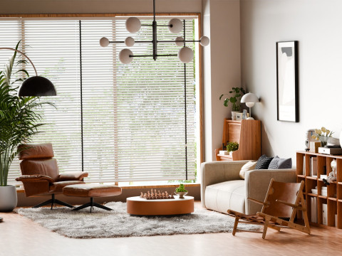 Casual Home Living Room Blender 3D Model