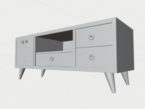 TV Cabinet 3D Model