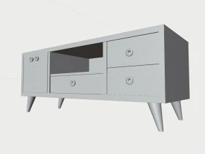 TV Cabinet 3D Model
