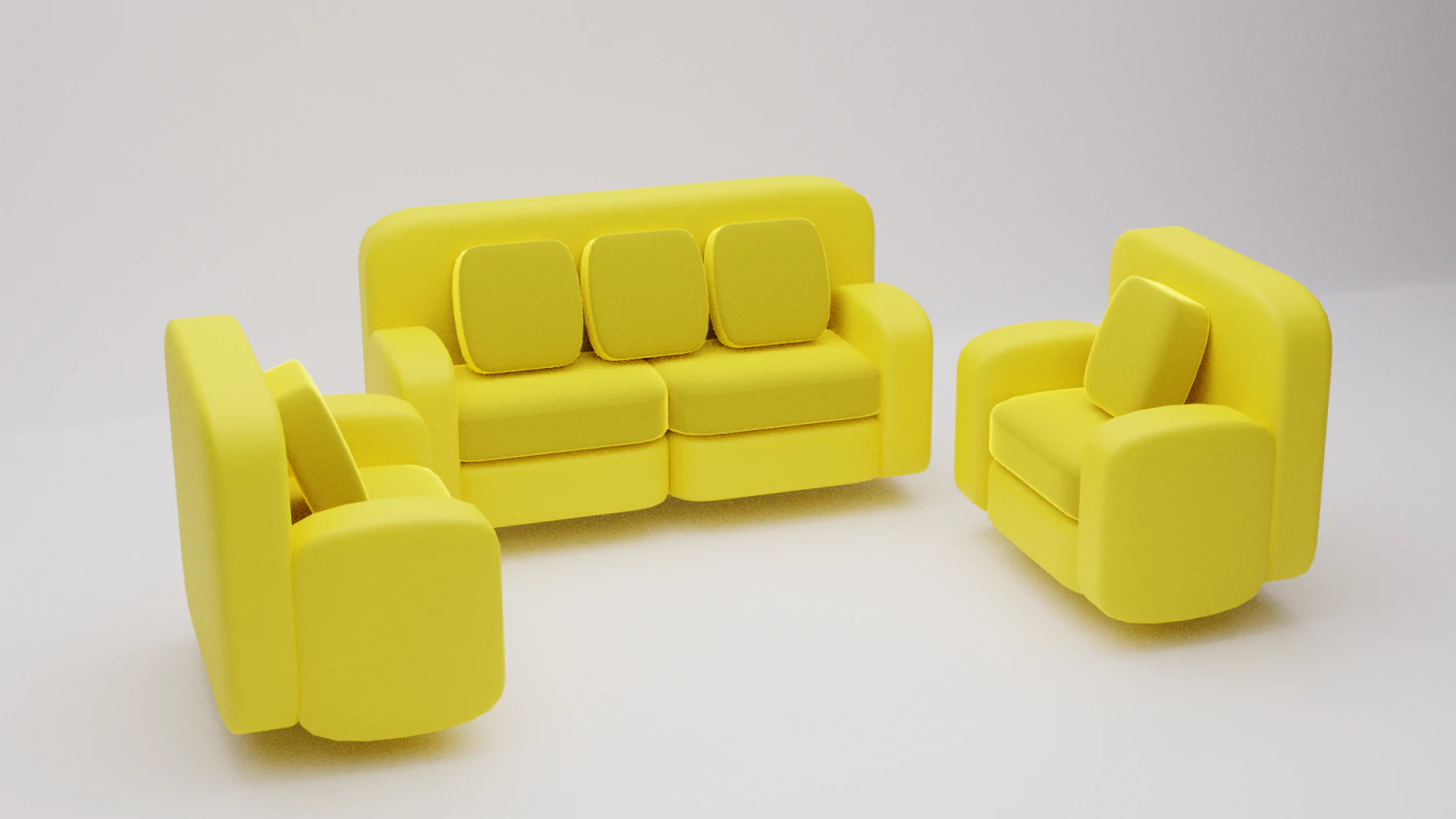 Sofa 3D Model .c4d .max .obj .3ds .fbx .stl .blend