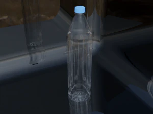 Water bottle 3D Model