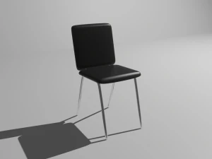 Um modelo de cadeira de escrit&oacute;rio de um fabricante intermedi&aacute;rio turco Modelo 3D