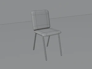 An Office Chair Model from a Turkish Intermediate Maker 3D Model