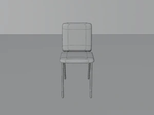An Office Chair Model from a Turkish Intermediate Maker 3D Model
