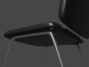 An Office Chair Model from a Turkish Intermediate Maker 3D मॉडल