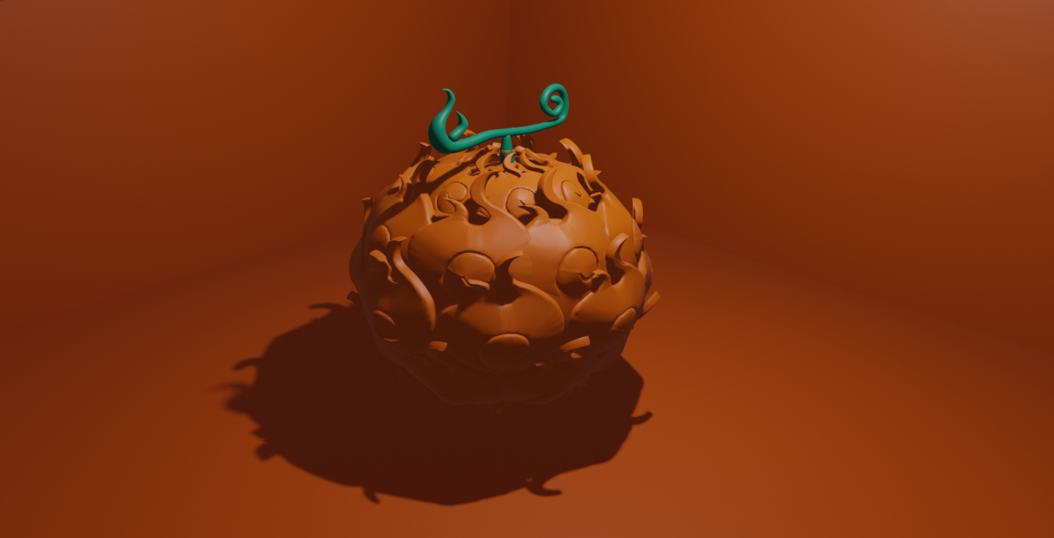 Mera mera no mi 3D Model in Fruit 3DExport