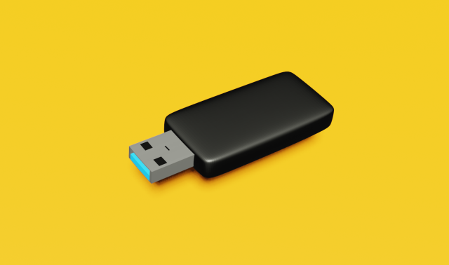 Usb Flash Drive 3D Model .c4d .max .obj .3ds .fbx .stl .blend 