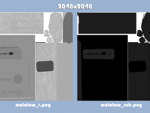 Marker MOLOTOW - the cartoon asset 3D मॉडल