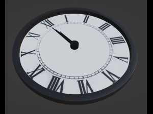 Clock 3D Model