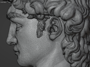 Stylized David Statue by Michelangelo 3D Принт Модель