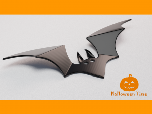 Halloween Bat 3D print Modello di stampa 3D