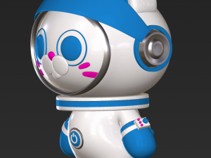 Cat astronaut 3D Модель