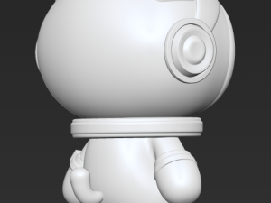 Cat astronaut 3D Модель