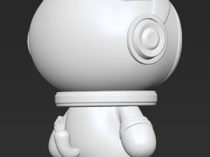 Cat astronaut 3D Model