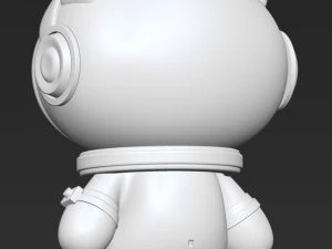 Cat astronaut 3D Model
