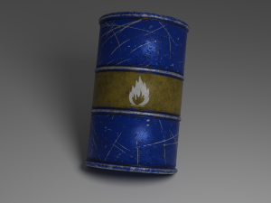 Barrel oil 3D 模型